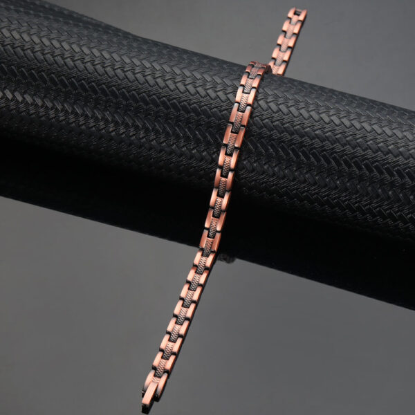 Luxury health bracelet magnetic copper - 0.7 cm