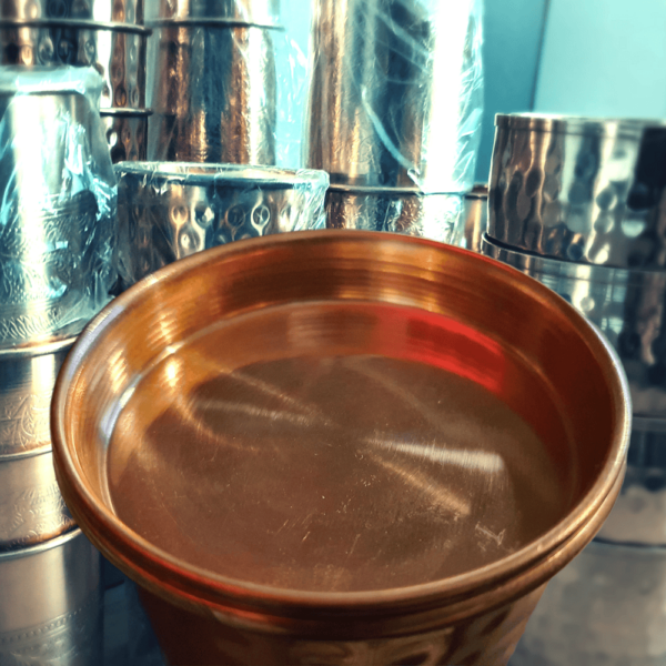 Pure copper cups and mugs for healthy vital water - Image 13