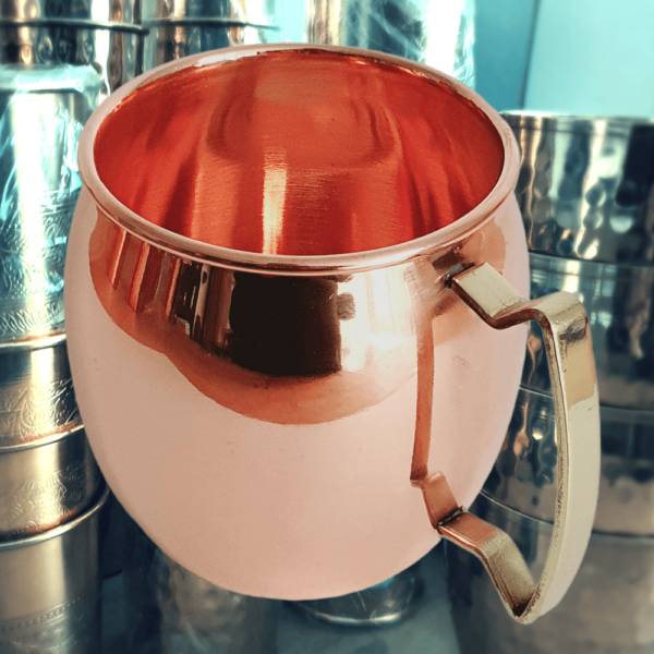 Pure copper cups and mugs for healthy vital water - Image 3