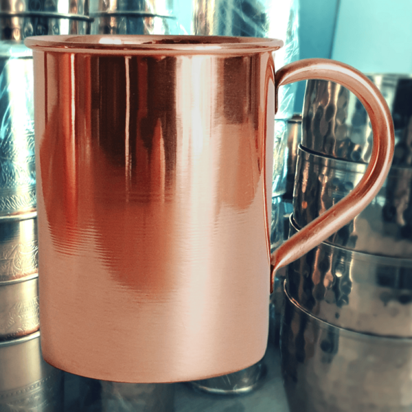 Pure copper cups and mugs for healthy vital water - Image 4