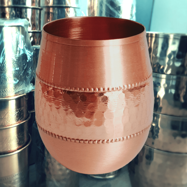 Pure copper cups and mugs for healthy vital water - Image 6