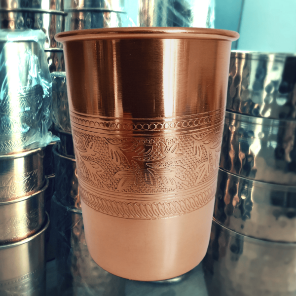 Pure copper cups and mugs for healthy vital water - Image 9