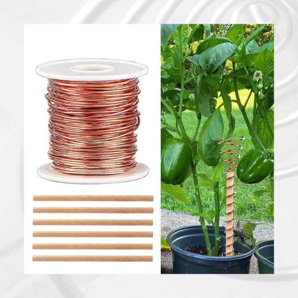 Increase plant growth with our copper electroculture antenna & starter kit - Image 8