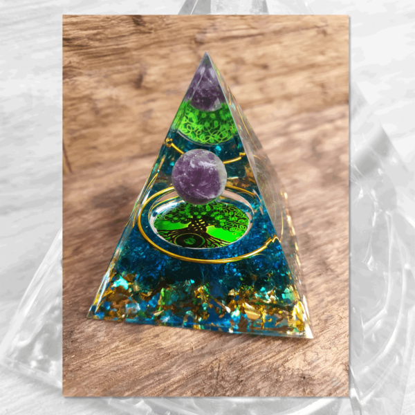 Orgonite pyramid: natural energy solution to enhance your environment - Image 2