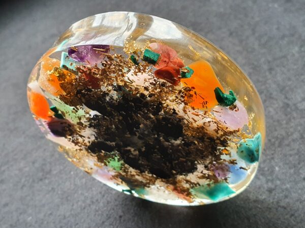 Unique handmade orgone plates for home energizing & food and water vitalization - Image 3