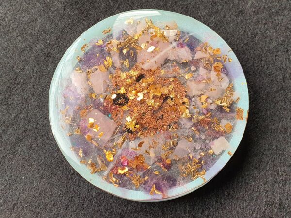 Unique handmade orgone plates for home energizing & food and water vitalization - Image 6