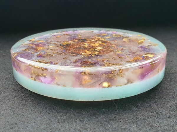 Unique handmade orgone plates for home energizing & food and water vitalization - Image 5