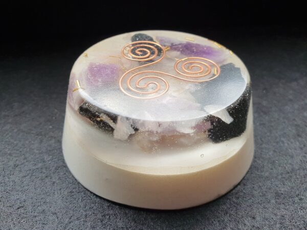 Unique handmade orgone plates for home energizing & food and water vitalization - Image 10