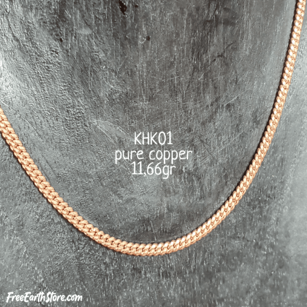 pure copper necklace